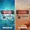 Signmission Corrosive Danger Sign, Vinyl Decal, 10in W x 7in L, 2PK OS-2PACK-DS-D-710-L-2003 - alternate 3
